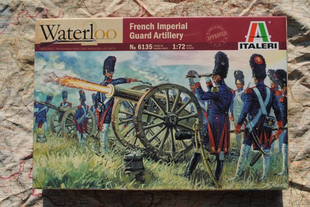 Italeri 6135 French Imperial Guard Artillery 